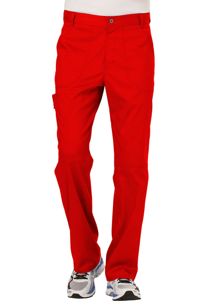 Cherokee Workwear Men's Button Cargo Scrub Pants WW140