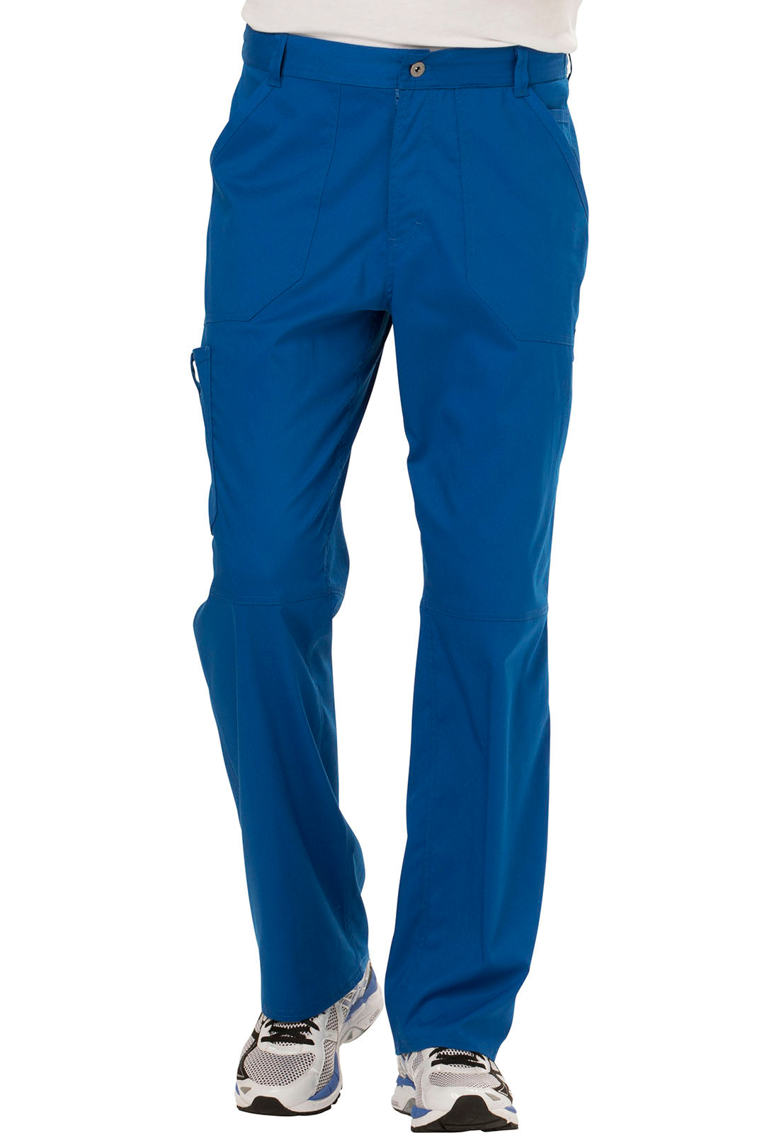 Cherokee Workwear Men's Button Cargo Scrub Pants WW140