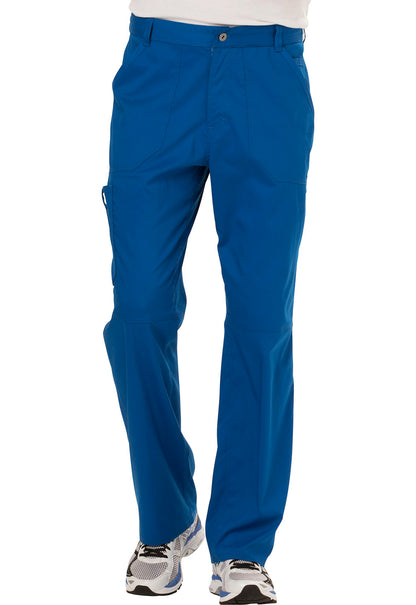 Cherokee Workwear Men's Button Cargo Scrub Pants WW140