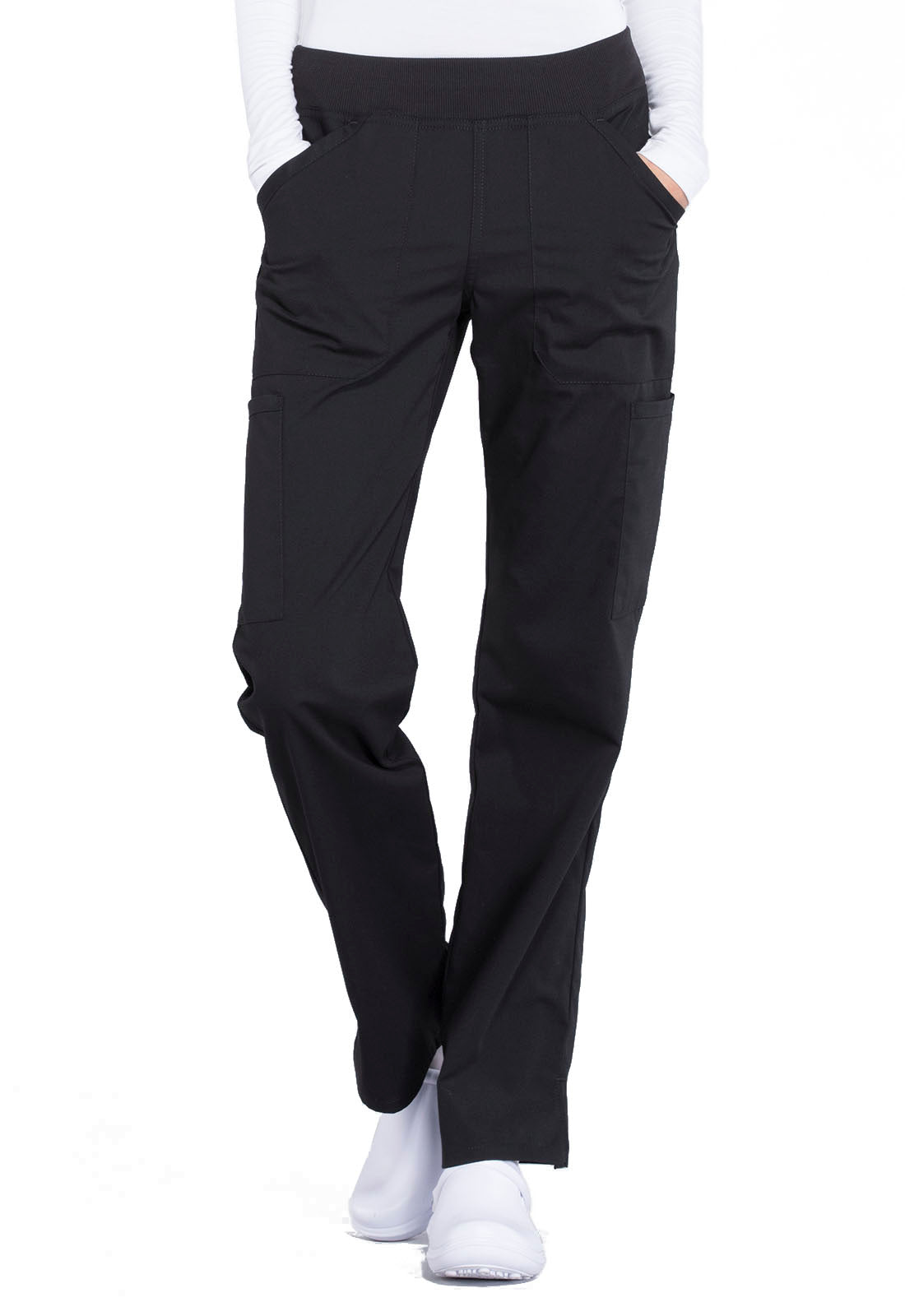 Cherokee Workwear Women's Mid-Rise Cargo Pants WW170