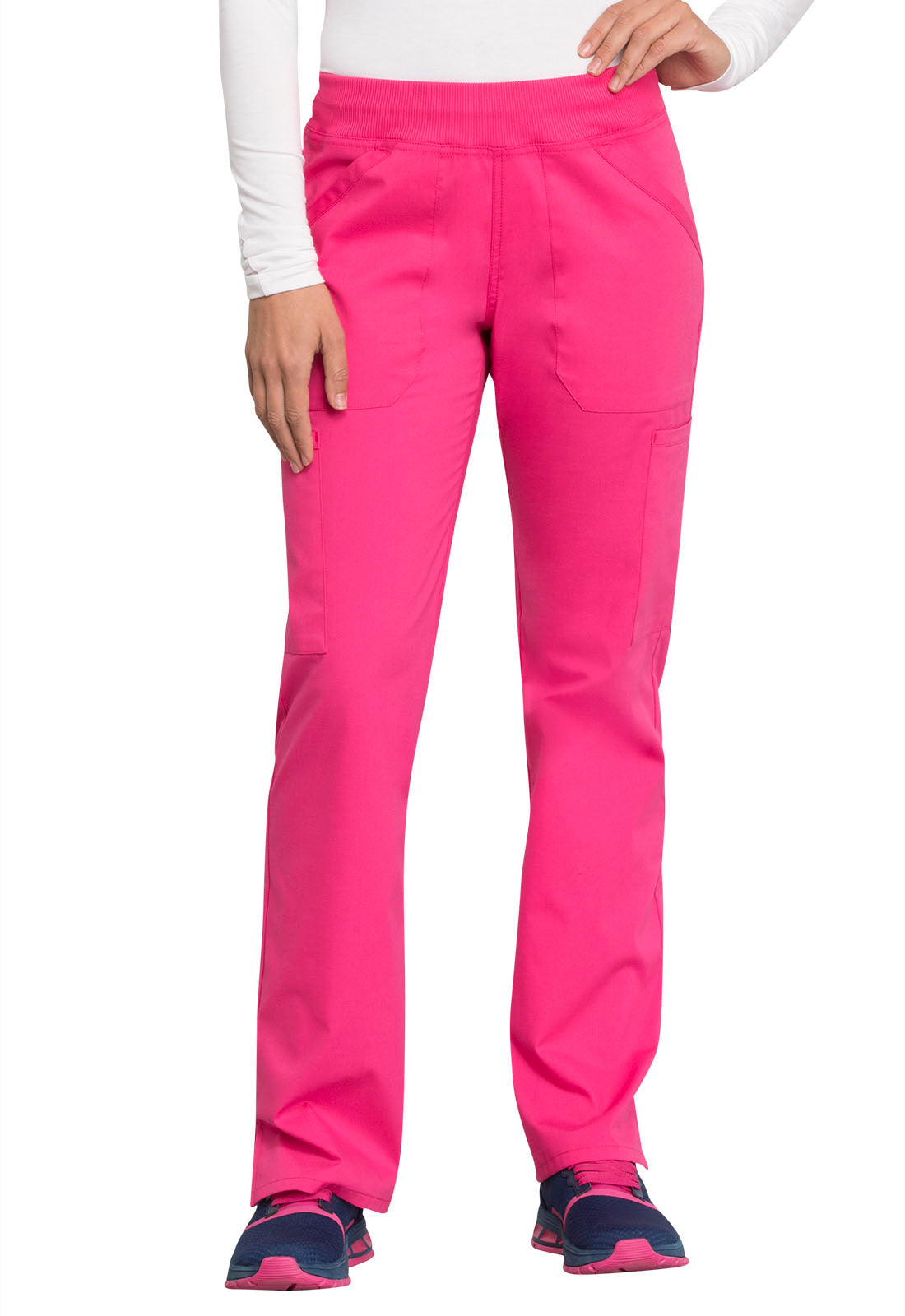 Cherokee Workwear Women's Mid-Rise Cargo Pants WW170