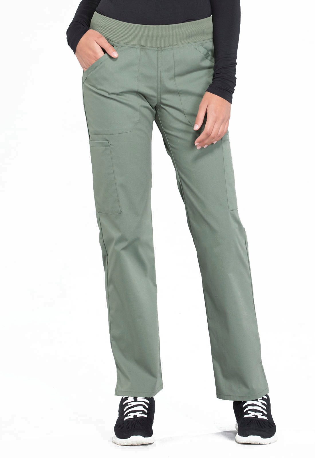 Cherokee Workwear Women's Mid-Rise Cargo Pants WW170