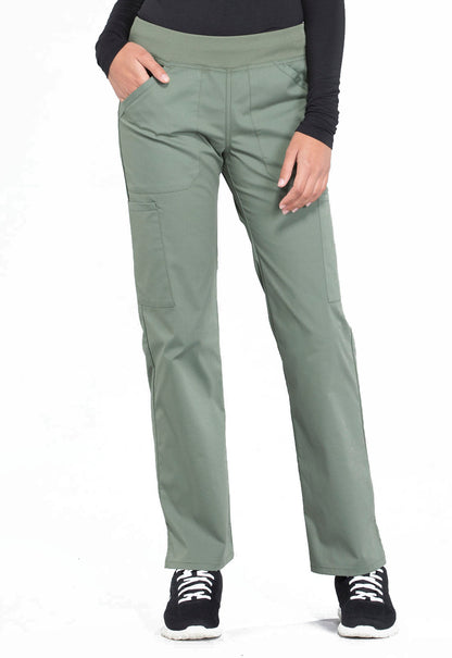 Cherokee Workwear Women's Mid-Rise Cargo Pants WW170