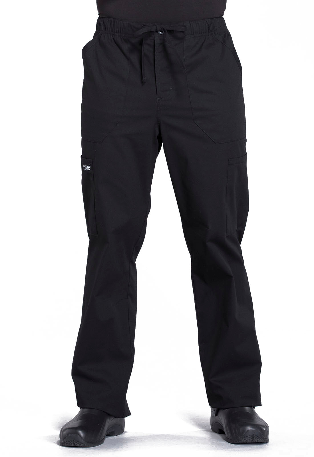 Cherokee Workwear Men's Drawstring Cargo Scrub Pants WW190