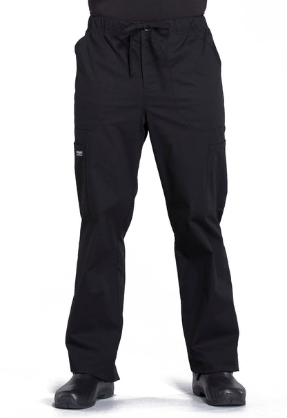 Cherokee Workwear Men's Drawstring Cargo Scrub Pants WW190