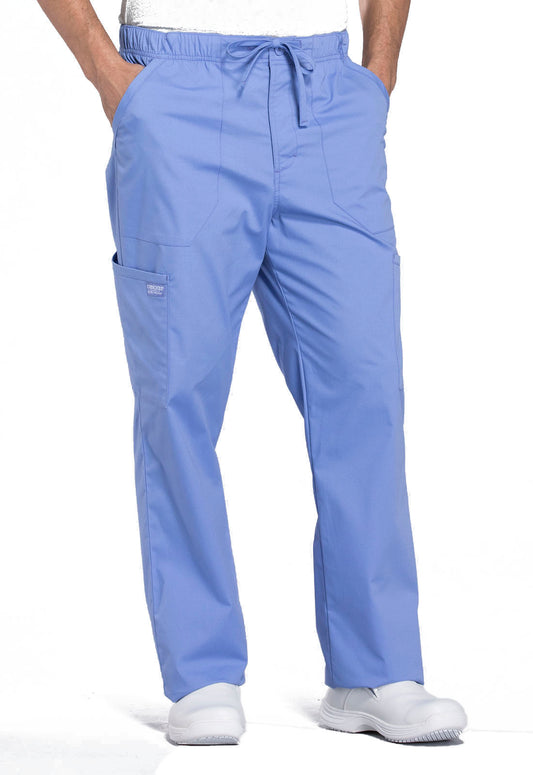 Cherokee Workwear Men's Drawstring Cargo Scrub Pants WW190