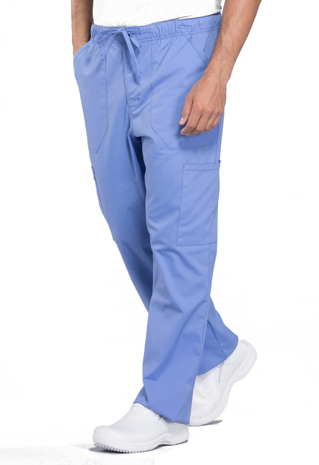 Cherokee Workwear Men's Drawstring Cargo Scrub Pants WW190