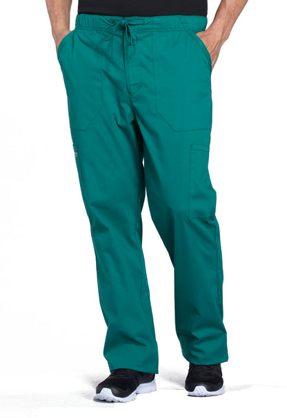 Cherokee Workwear Men's Drawstring Cargo Scrub Pants WW190