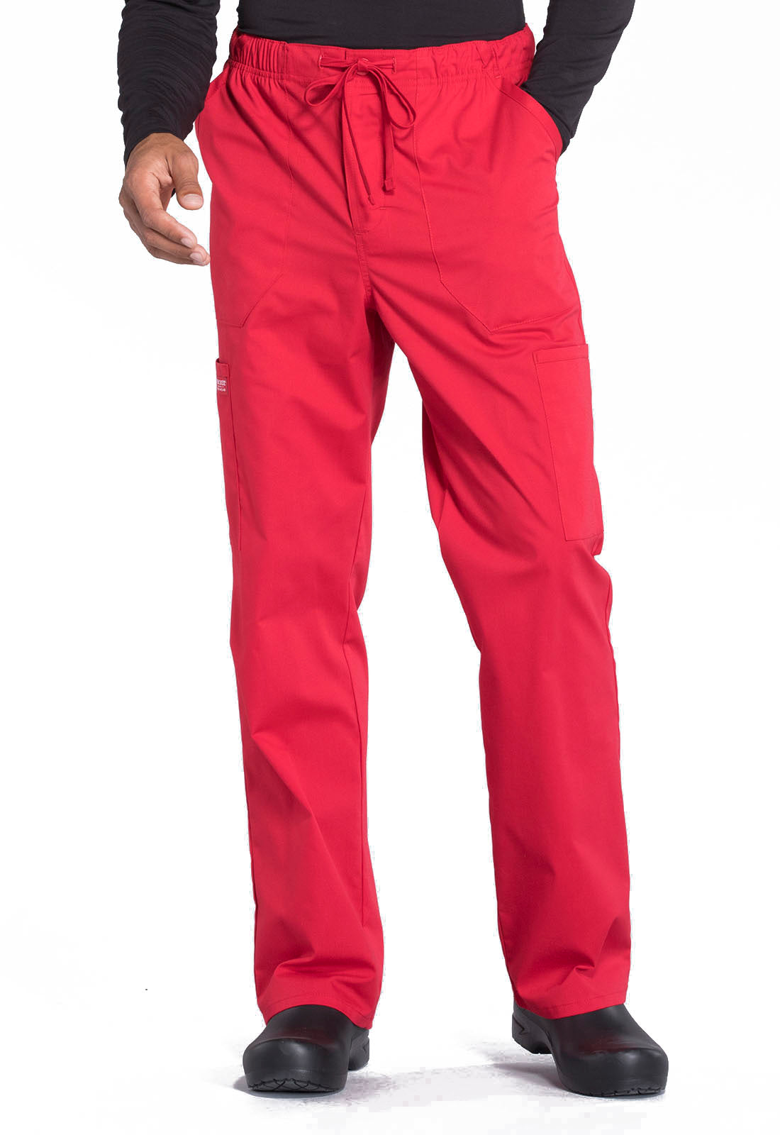 Cherokee Workwear Men's Drawstring Cargo Scrub Pants WW190