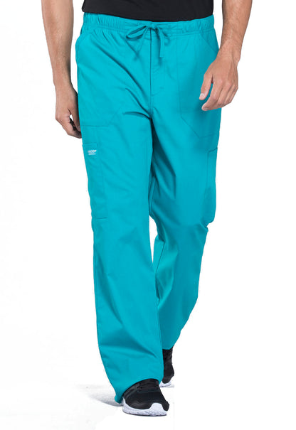 Cherokee Workwear Men's Drawstring Cargo Scrub Pants WW190