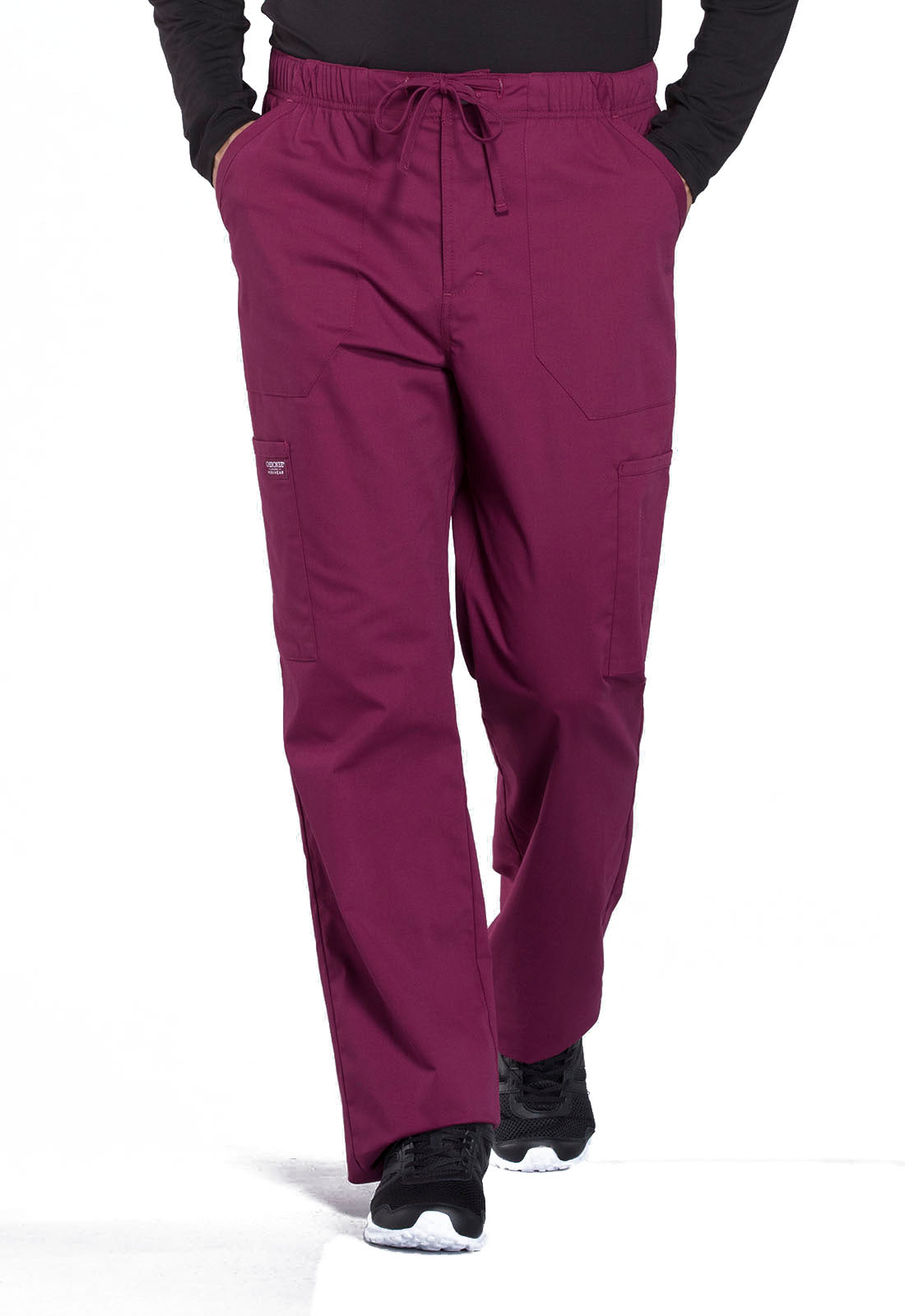 Cherokee Workwear Men's Drawstring Cargo Scrub Pants WW190