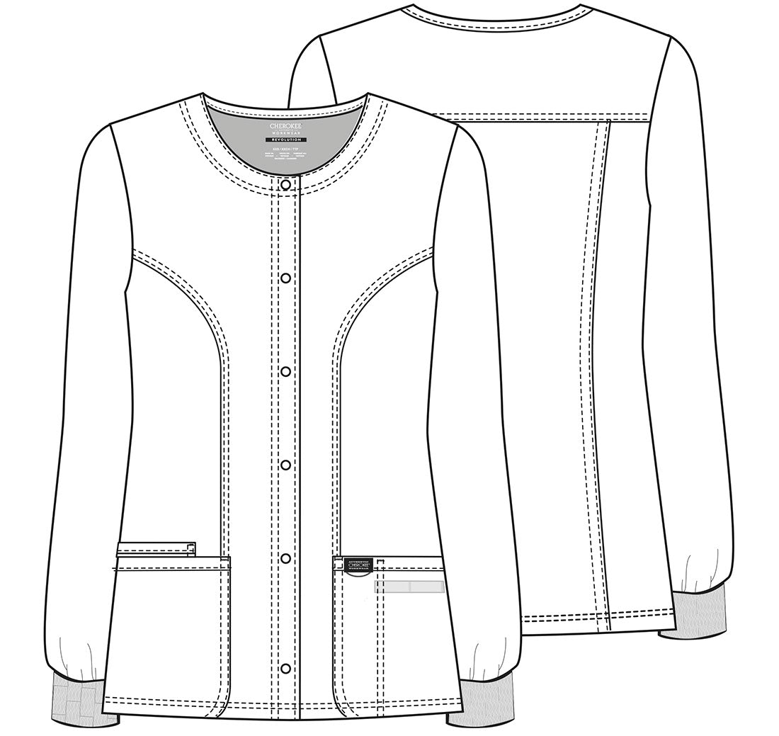 Cherokee Women's Snap Up Jacket WW310
