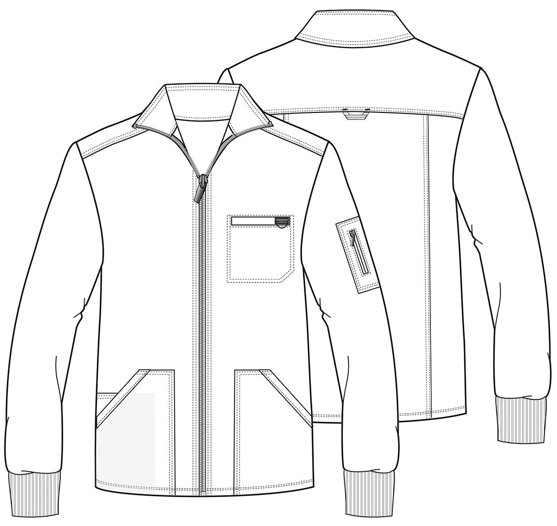 Cherokee Men's Zip Front Jacket WW320