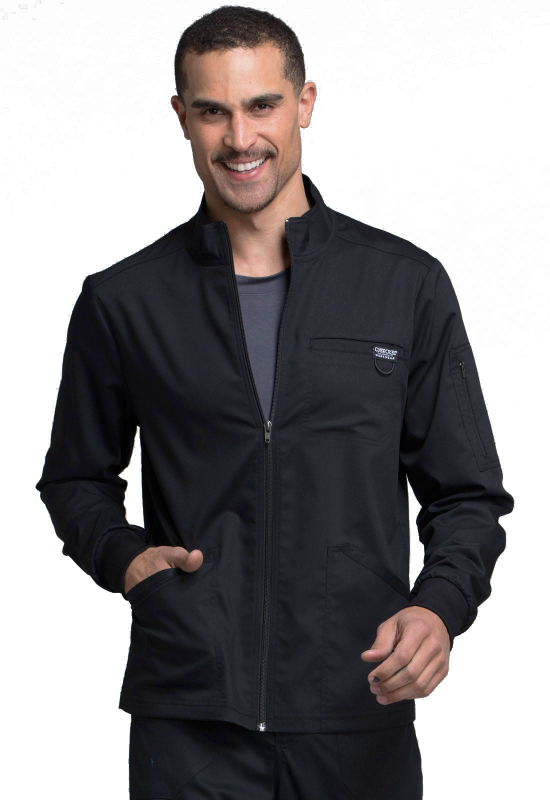 Cherokee Zipper Jacket | Men's Scrub tops | Medical Scrubs