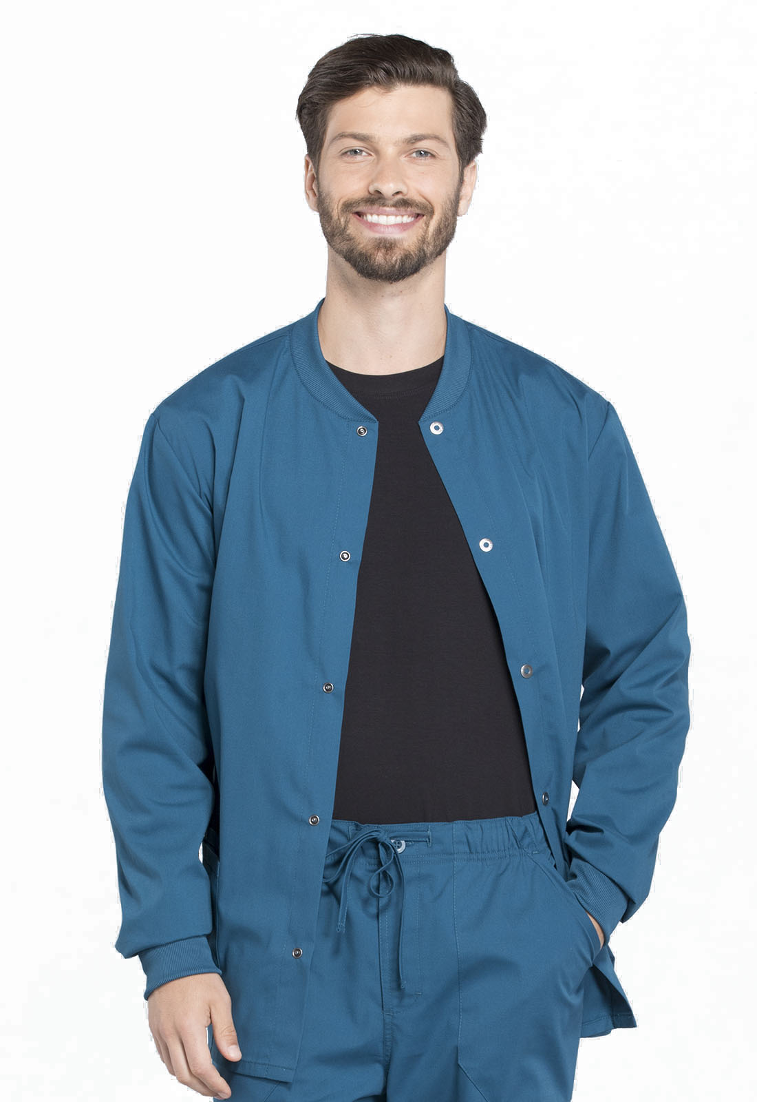 Cherokee Men's Snap Front Jacket WW360