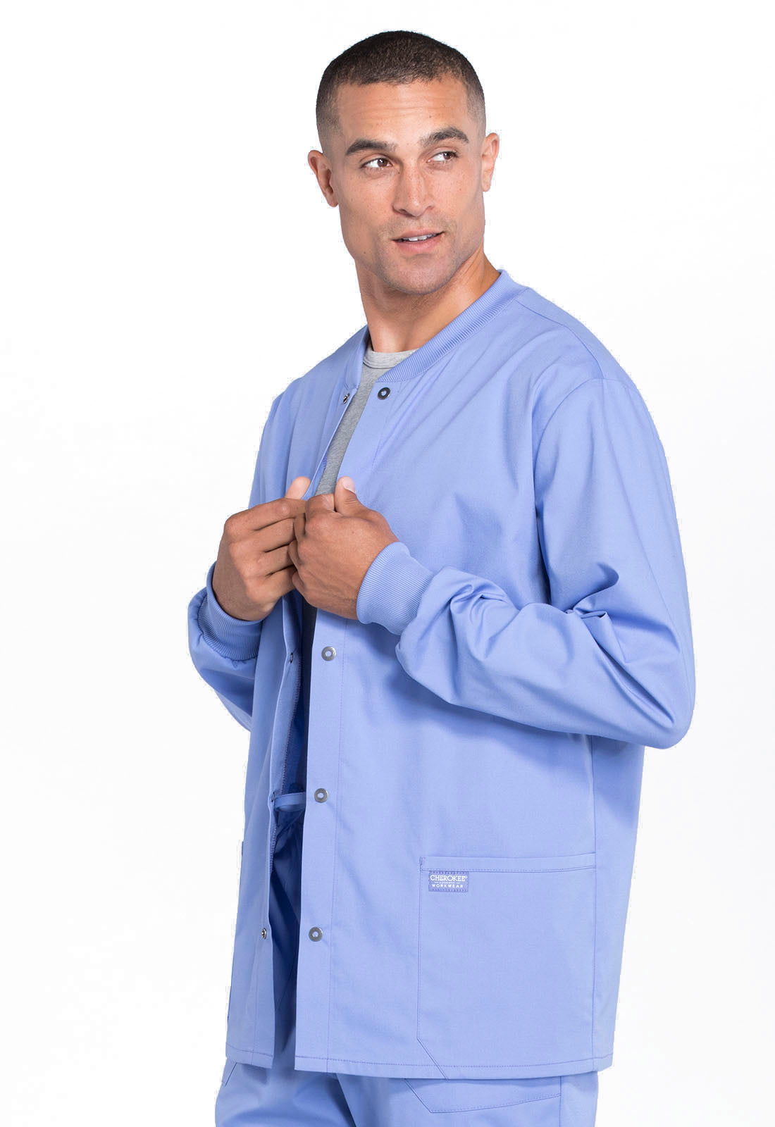 Cherokee Men's Snap Front Jacket WW360