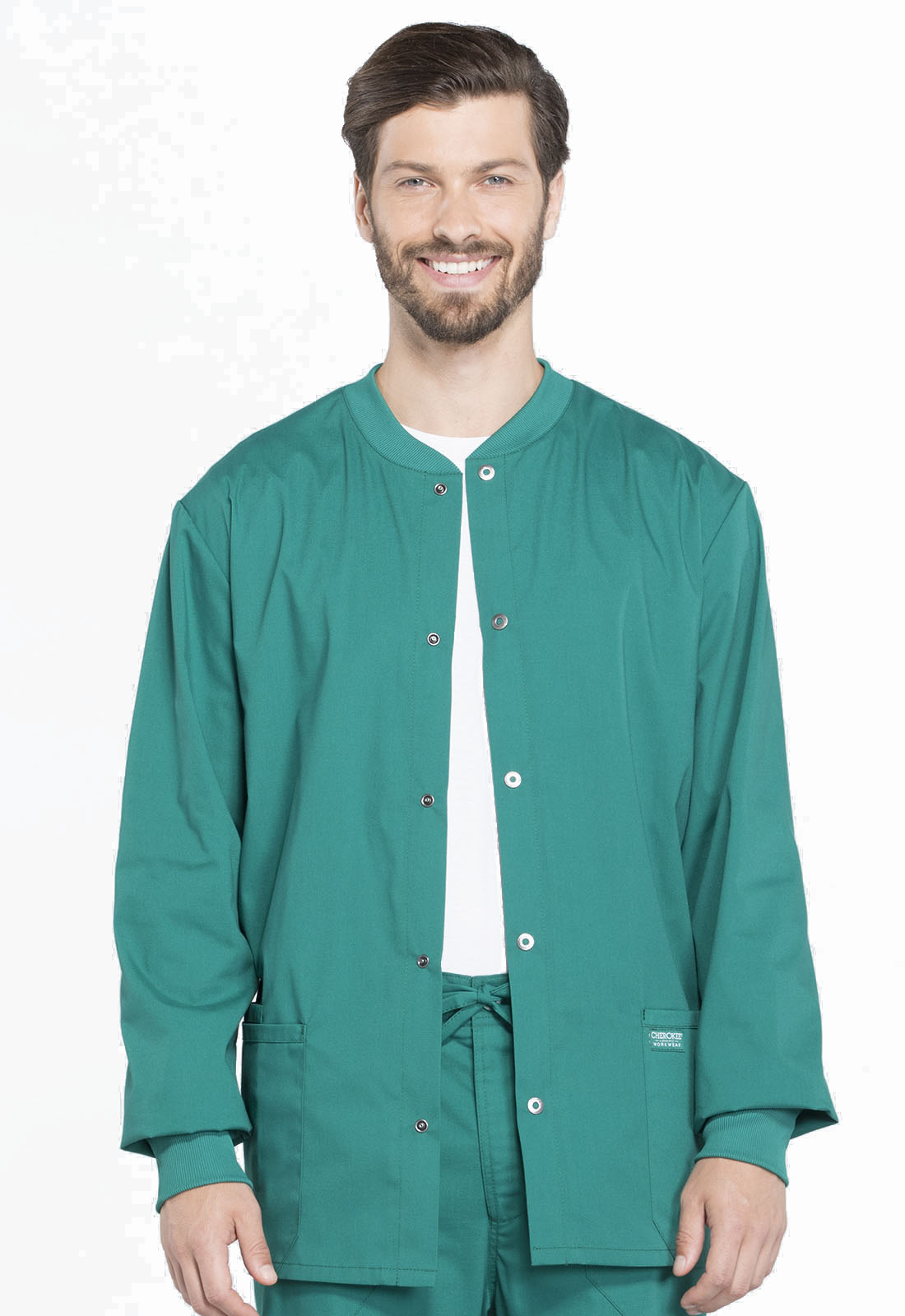 Cherokee Men's Snap Front Jacket WW360