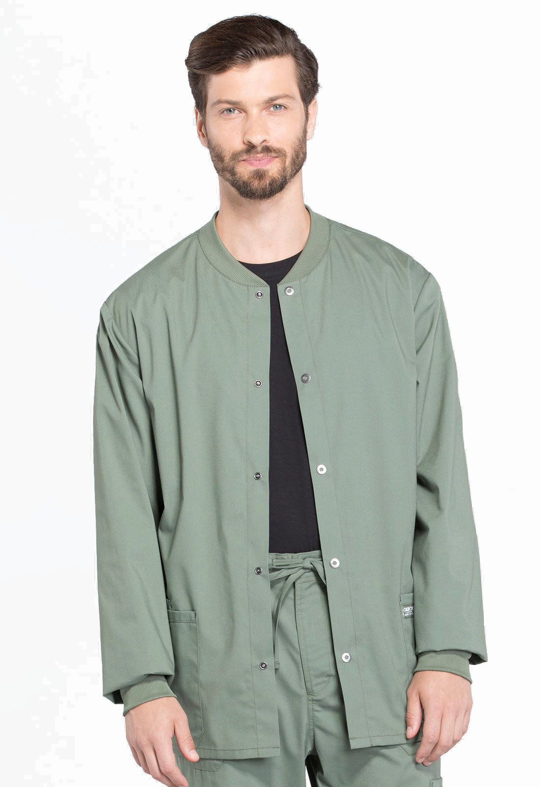 Cherokee Men's Snap Front Jacket WW360