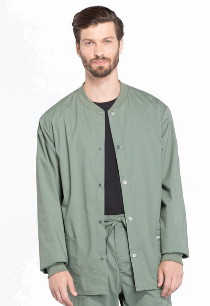 Cherokee Men's Snap Front Jacket WW360