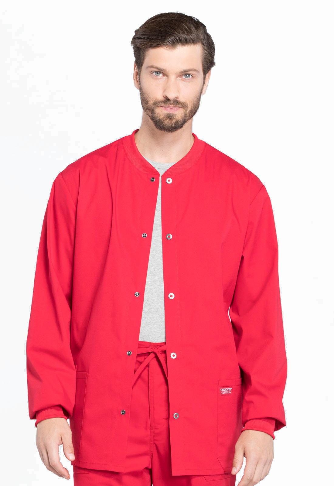 Cherokee Men's Snap Front Jacket WW360