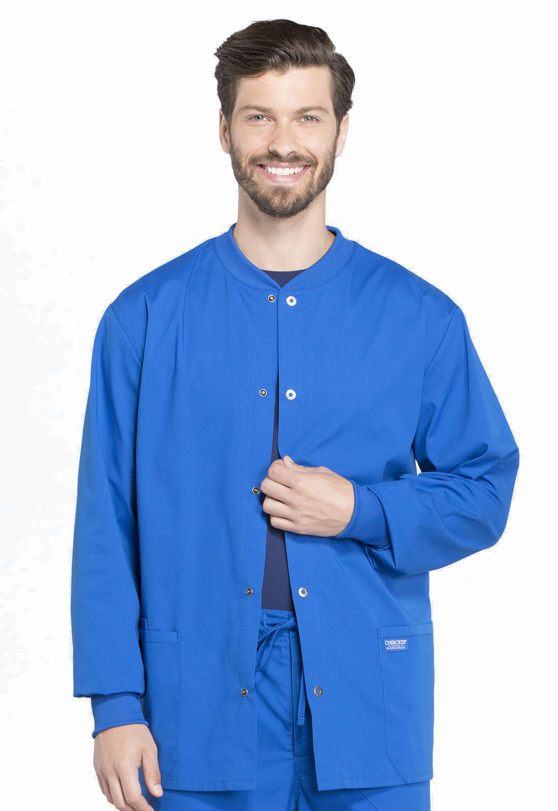 Cherokee Men's Snap Front Jacket WW360