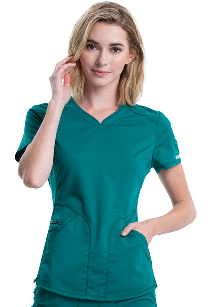 Cherokee Revolution Women's V-Neck Scrub Top WW601