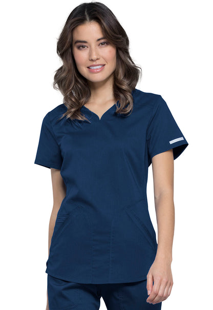 Cherokee Revolution Women's V-Neck Scrub Top WW601