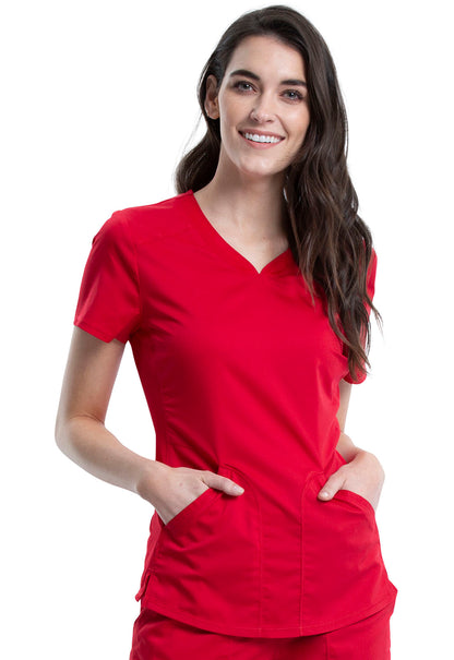 Cherokee Revolution Women's V-Neck Scrub Top WW601