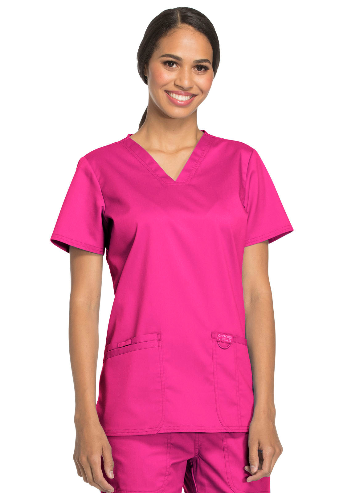 Cherokee Workwear Women's Classic V-Neck Scrub Top WW620