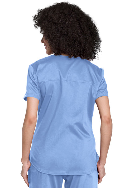 Cherokee Women's V-Neck Tuck-In Solid Scrub Top WW657