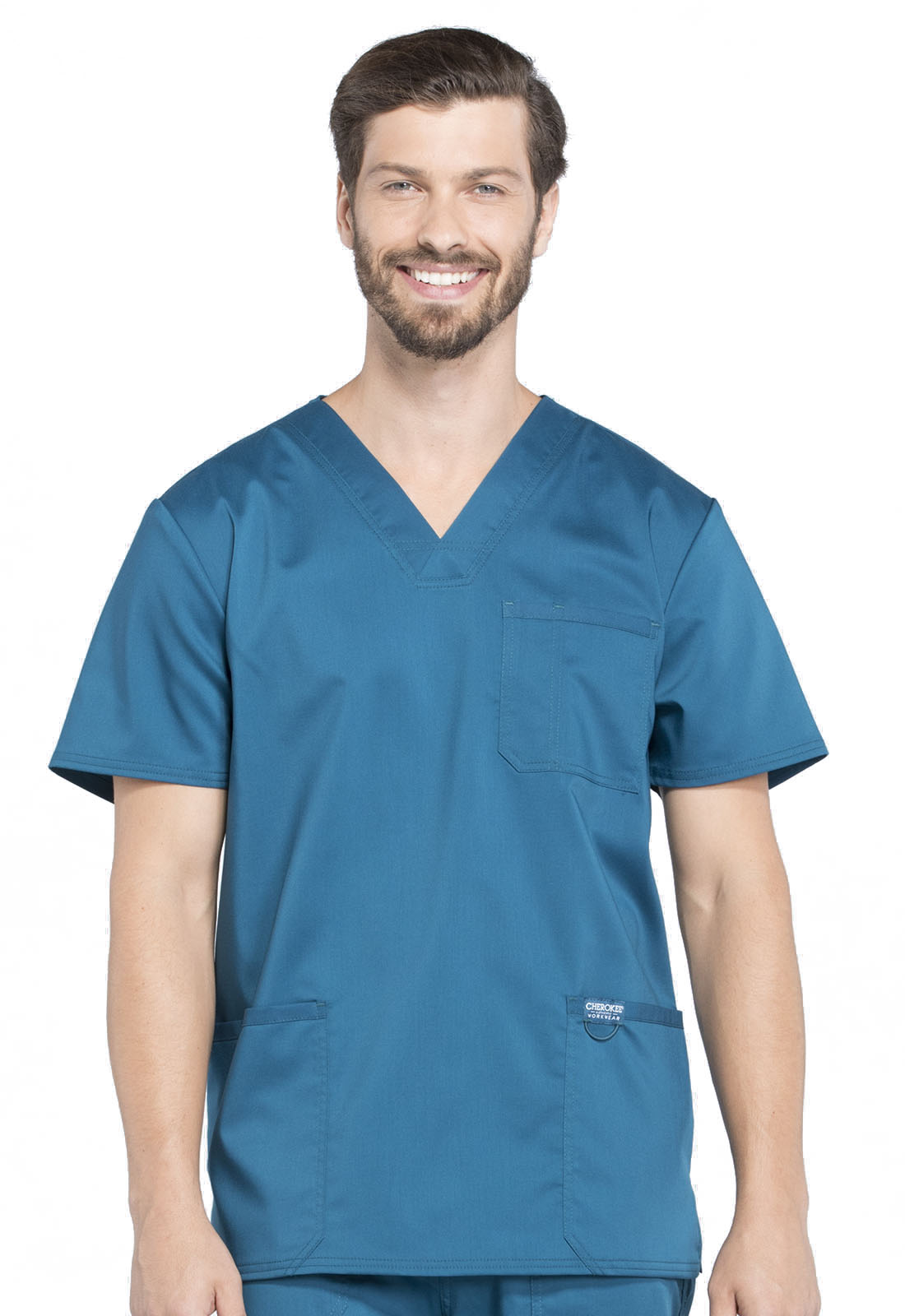 Cherokee Men's V-Neck Scrub Top WW670