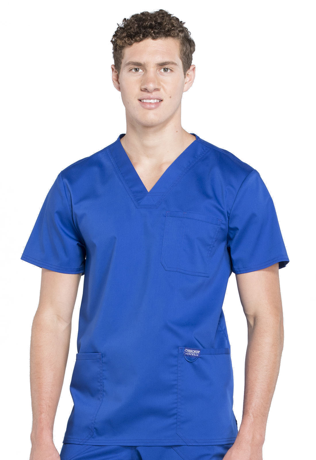 Cherokee Men's V-Neck Scrub Top WW670
