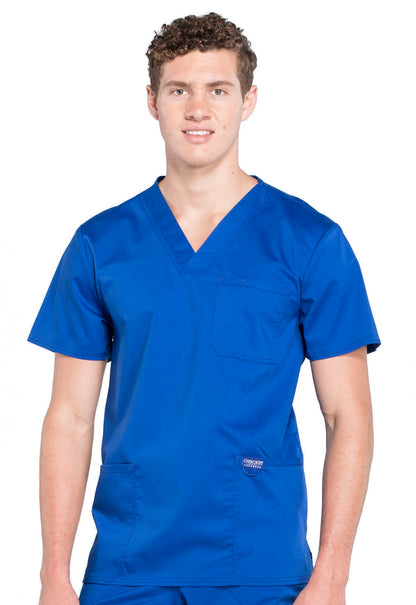 Cherokee Men's V-Neck Scrub Top WW670