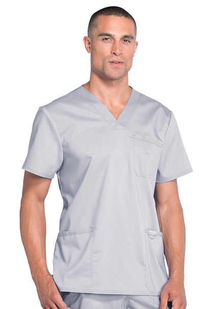 Cherokee Men's V-Neck Scrub Top WW670