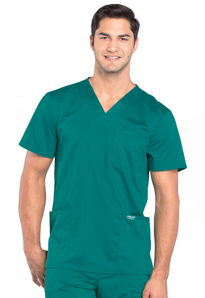 Cherokee Men's V-Neck Scrub Top WW670
