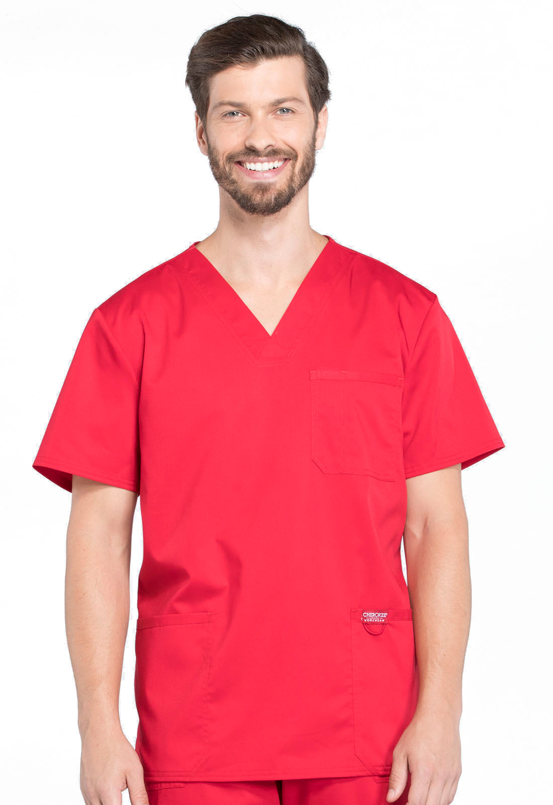 Cherokee Men's V-Neck Scrub Top WW670