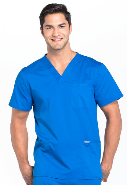 Cherokee Men's V-Neck Scrub Top WW670