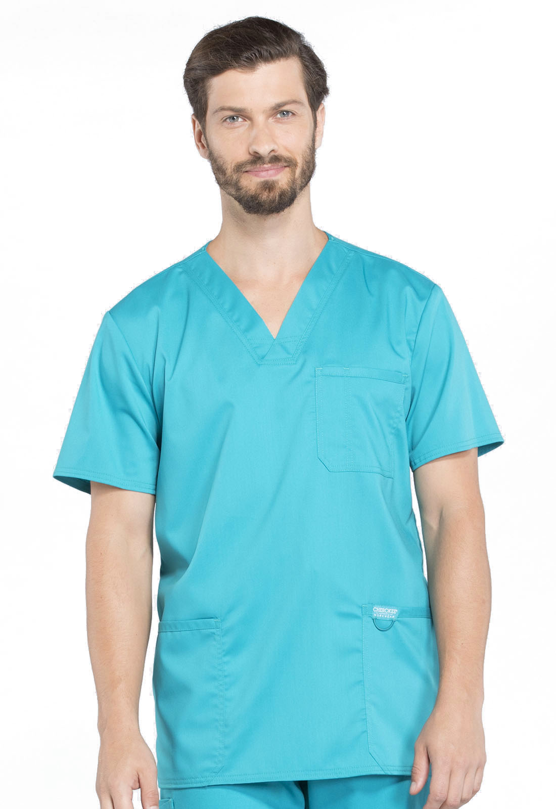 Cherokee Men's V-Neck Scrub Top WW670