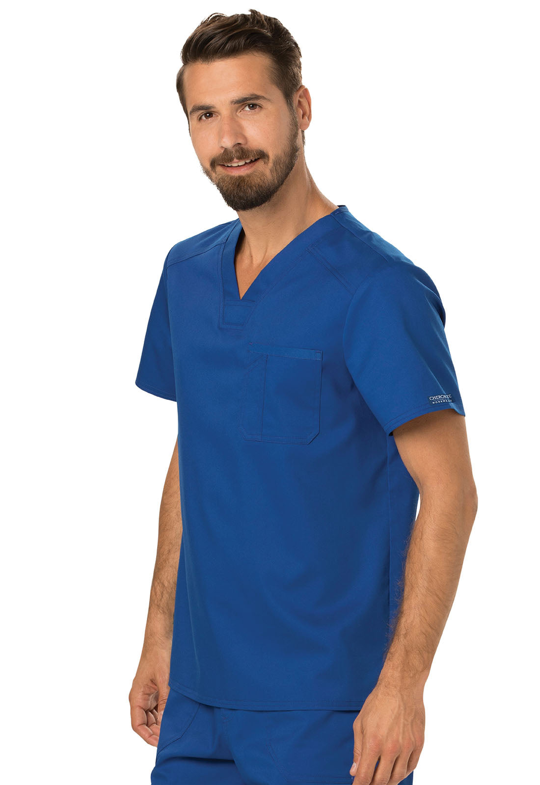 Cherokee Revolution Men's V-Neck Scrub Top WW690