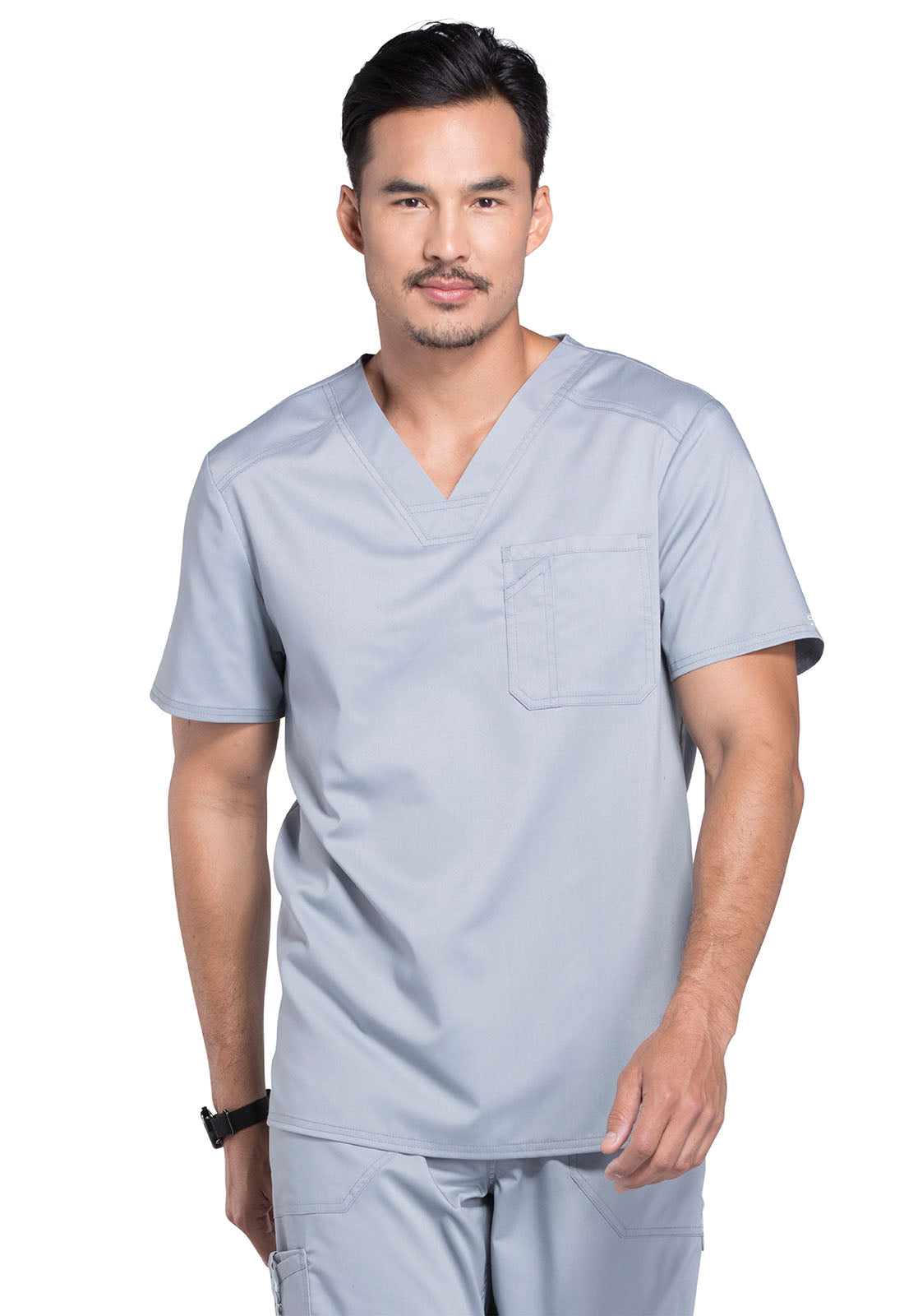 Cherokee Revolution Men's V-Neck Scrub Top WW690