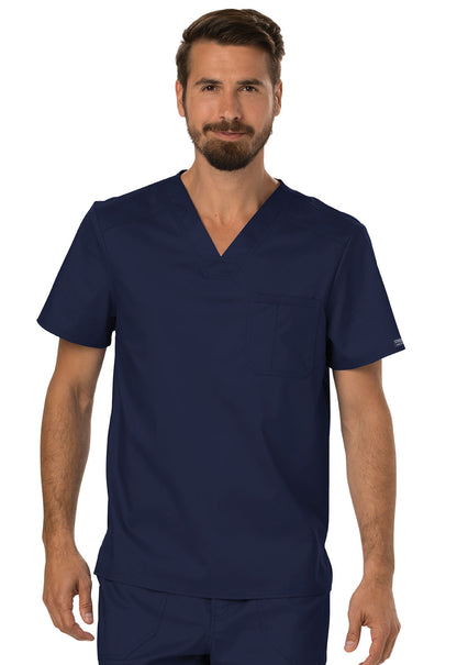 Cherokee Revolution Men's V-Neck Scrub Top WW690