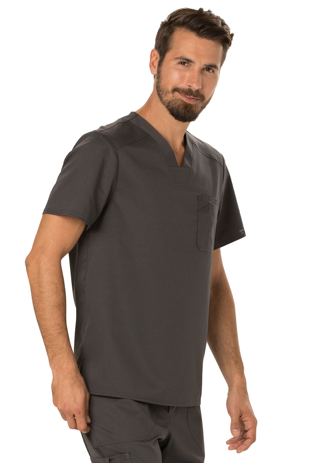 Cherokee Revolution Men's V-Neck Scrub Top WW690