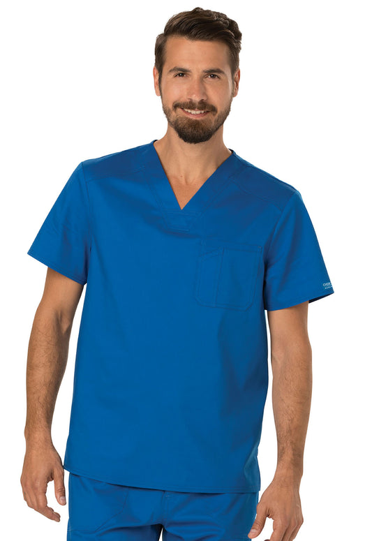 Cherokee Revolution Men's V-Neck Scrub Top WW690