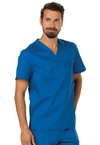 Cherokee Revolution Men's V-Neck Scrub Top WW690
