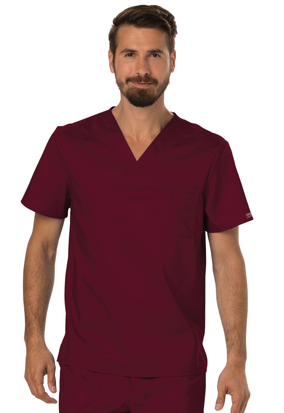 Cherokee Revolution Men's V-Neck Scrub Top WW690