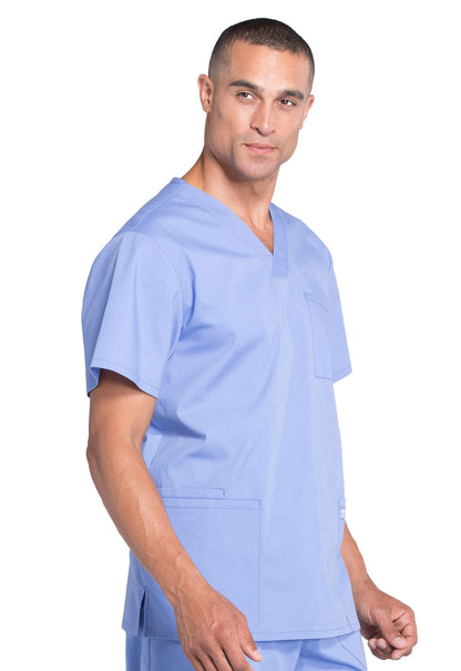 Cherokee Professionals Men's V-Neck Scrub Top WW695