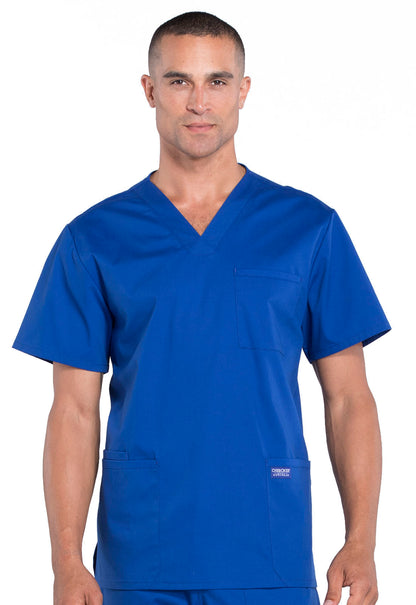 Cherokee Professionals Men's V-Neck Scrub Top WW695