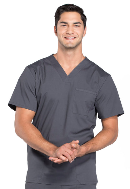 Cherokee Professionals Men's V-Neck Scrub Top WW695
