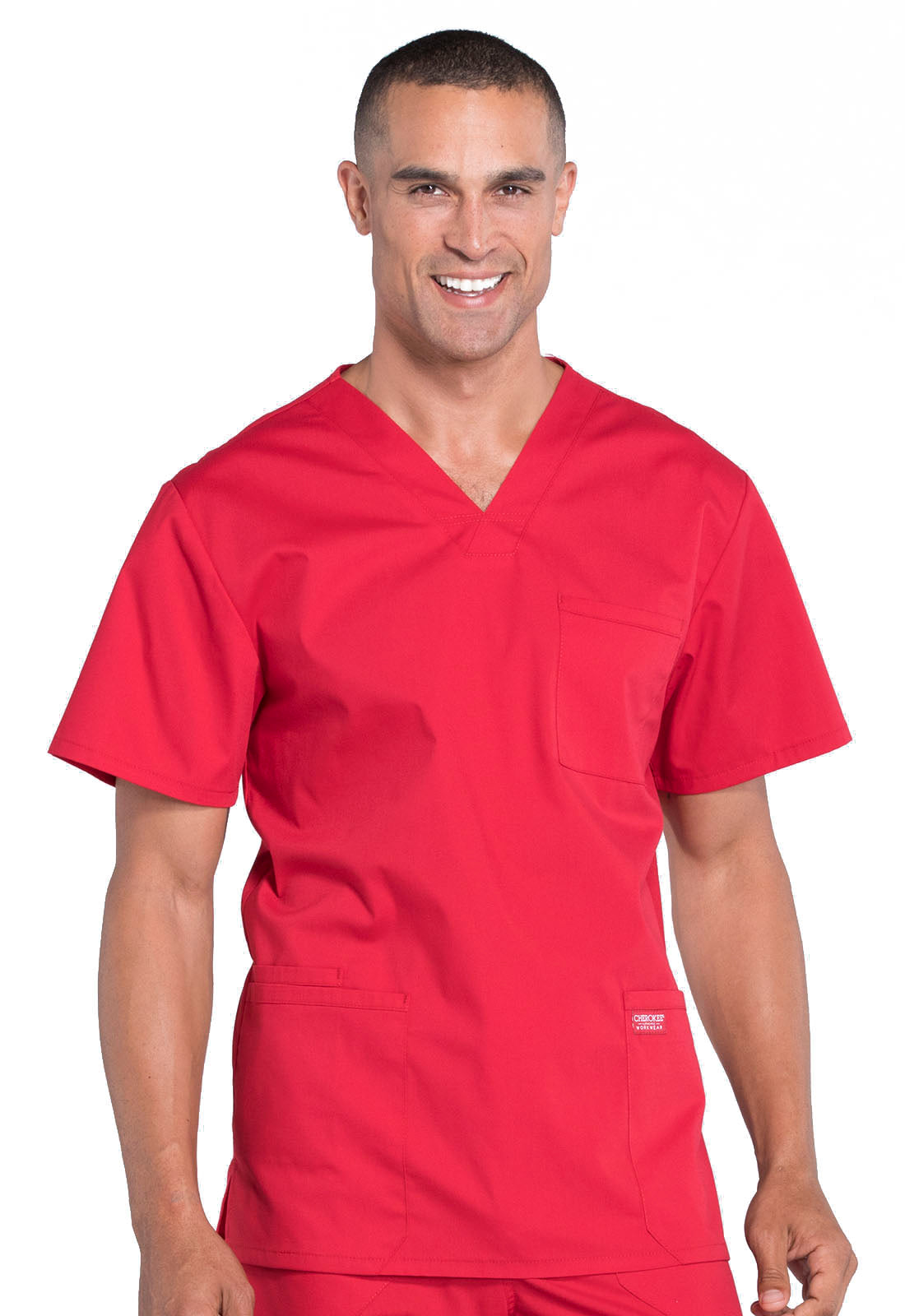 Cherokee Professionals Men's V-Neck Scrub Top WW695