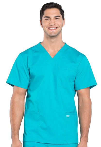 Cherokee Professionals Men's V-Neck Scrub Top WW695